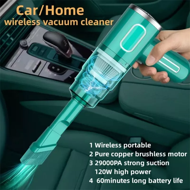 TurboVac 29000PA Cordless Handheld Vacuum