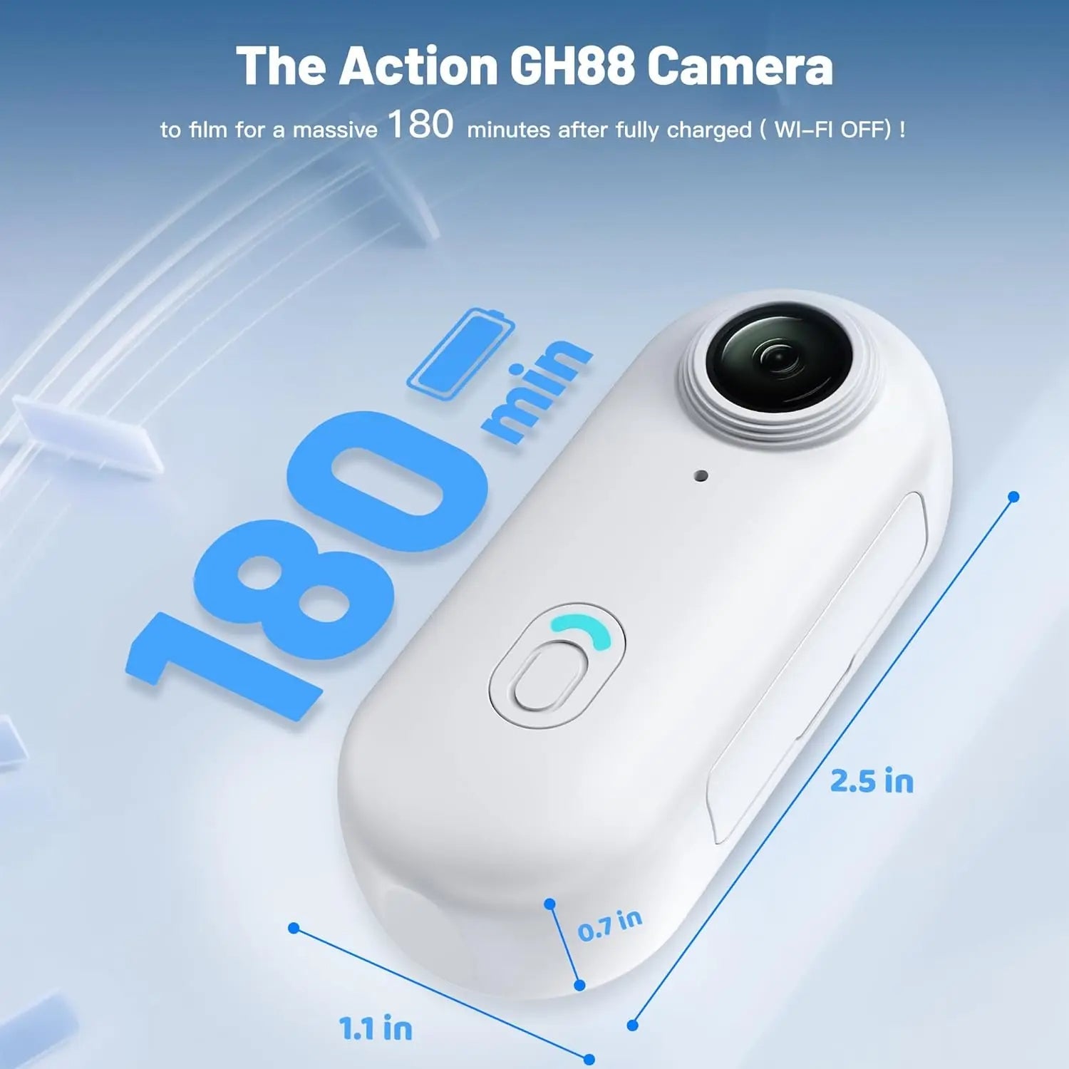 Portable 4K POV Mini Camera