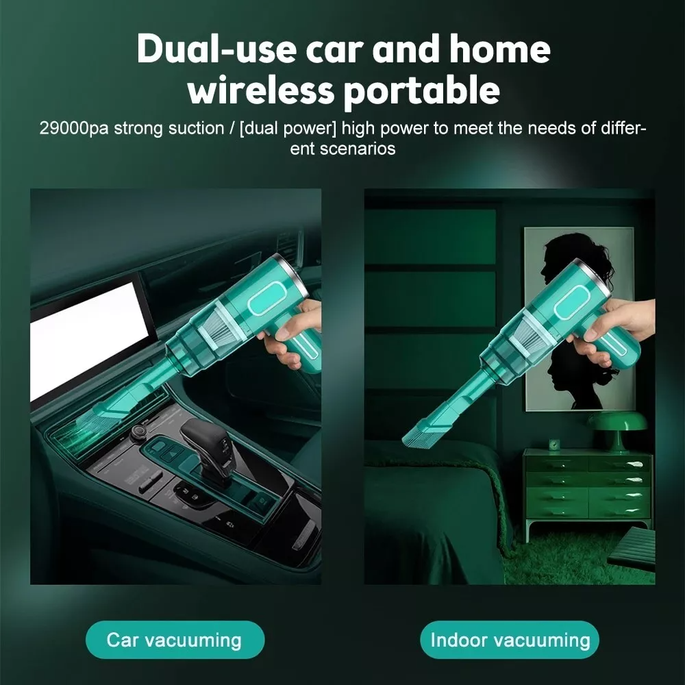 TurboVac 29000PA Cordless Handheld Vacuum
