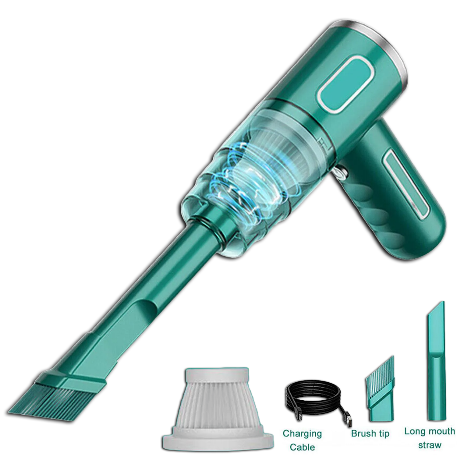 TurboVac 29000PA Cordless Handheld Vacuum