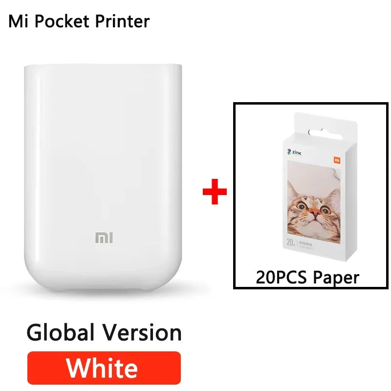 PocketPrint Mini Photo Printer | Instant Bluetooth Printing