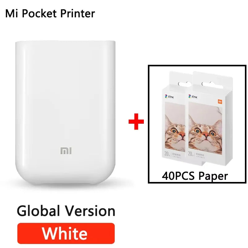 PocketPrint Mini Photo Printer | Instant Bluetooth Printing